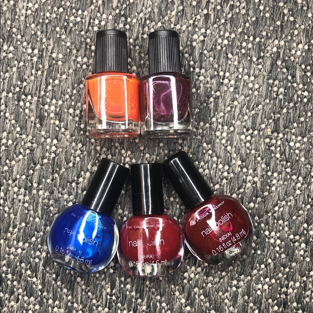 The color workshop | 5 nail polish bundle